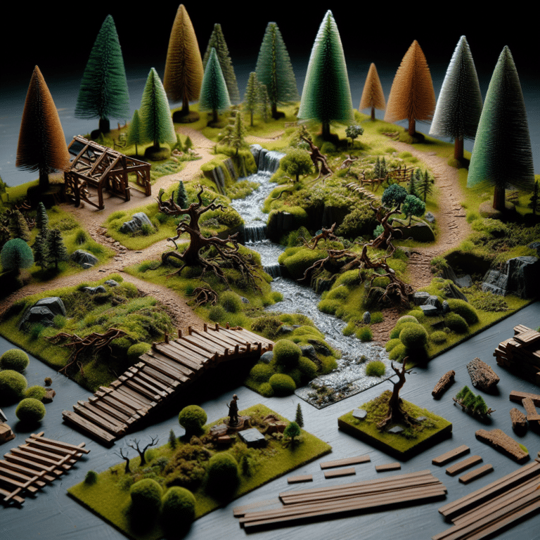 DIY: Creating Realistic Forest Terrain for RPGs