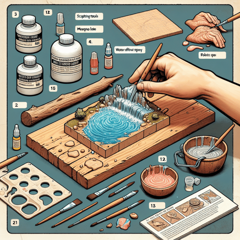 Tutorial: Making DIY Lakes for Game Boards