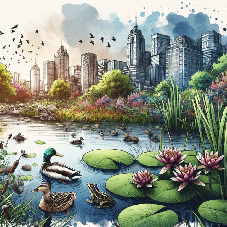 The Importance of Pond Ecosystems in Urban Areas