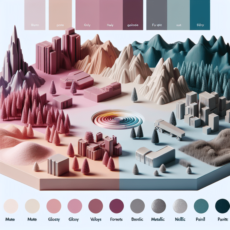 Understanding Paint Types for 3D Printed Terrain