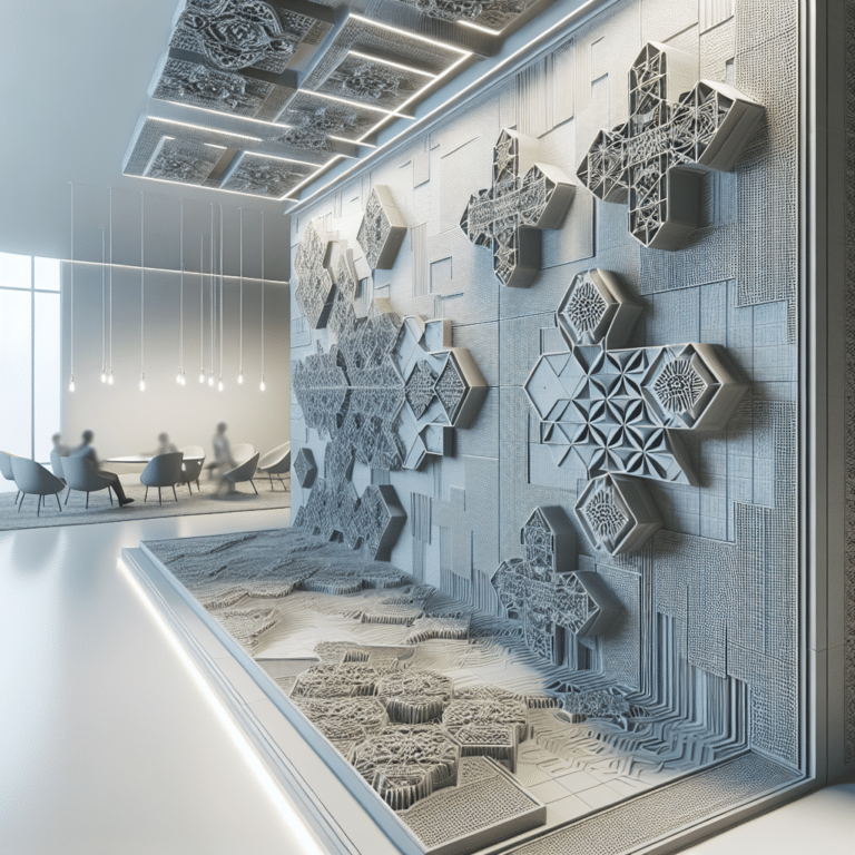 Revolutionizing Interior Design with 3D Printed Tiles