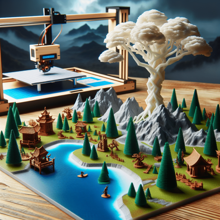 Best Practices for Printing Tabletop Trees and Scenery