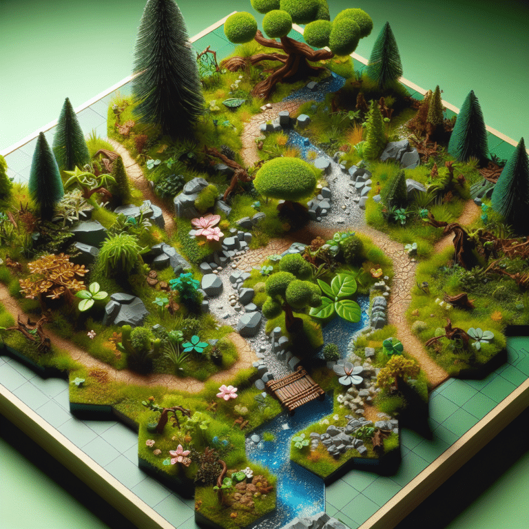 DIY: Creating Realistic Forest Terrain for RPGs