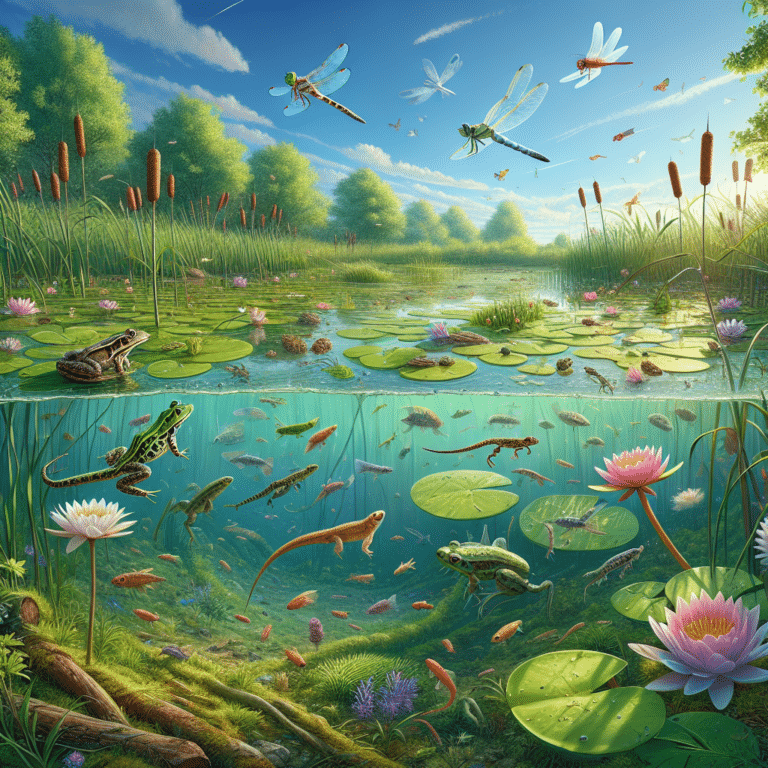 Exploring the Biodiversity in Ponds