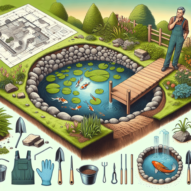 How to Build and Maintain Your Own Pond