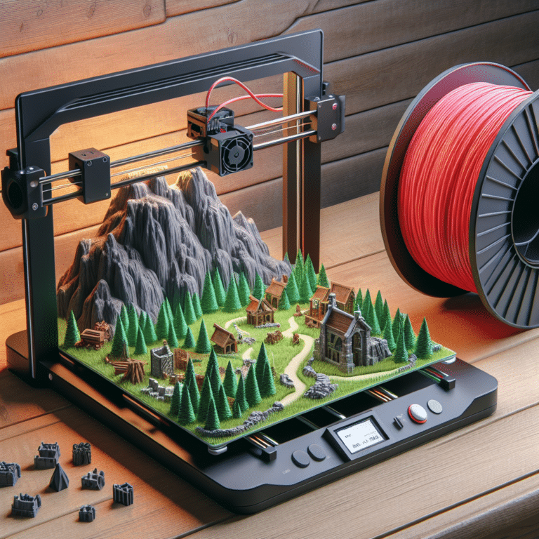 Why Choose ABS Filament for Your 3D Tabletop Terrain