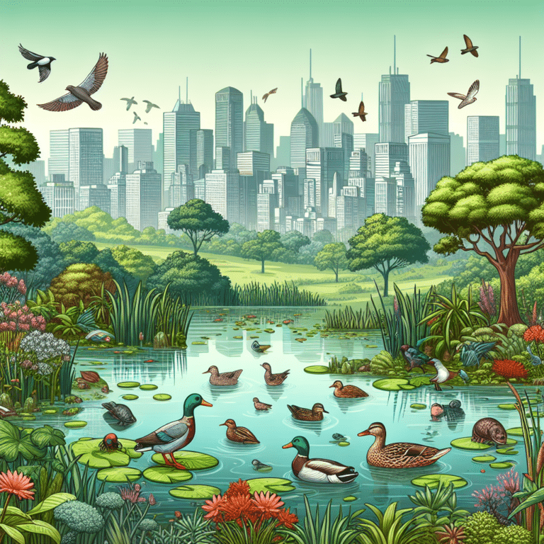 The Importance of Pond Ecosystems in Urban Areas