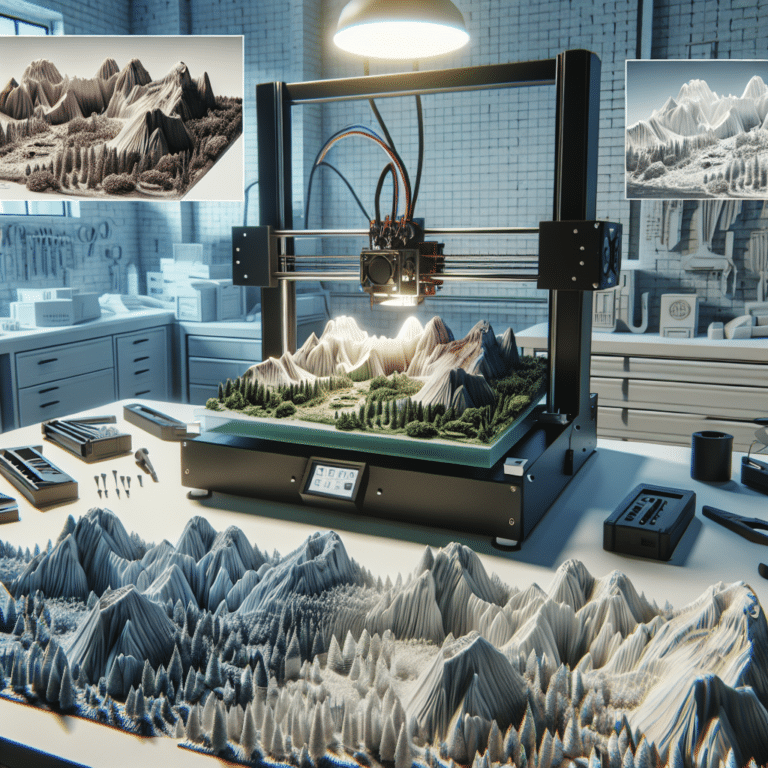 How to Get Smooth Surface Finishes on 3D Printed Terrain