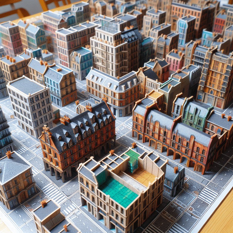 Creating Modular City Streets for Tabletop Games