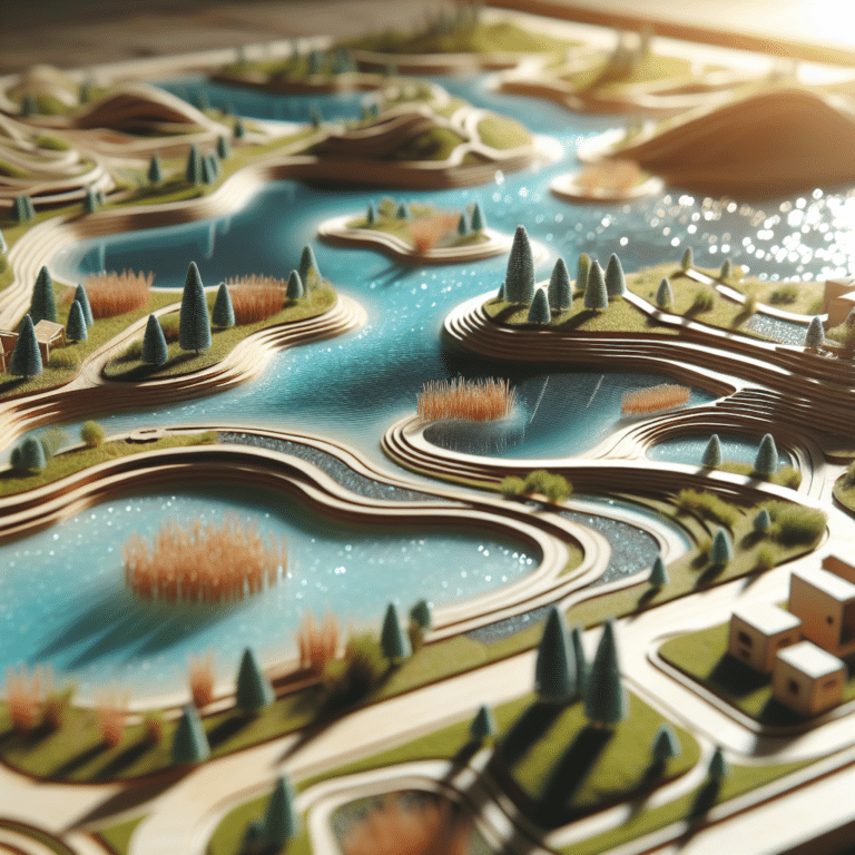 Designing Aesthetic Lakes for Miniature Boards