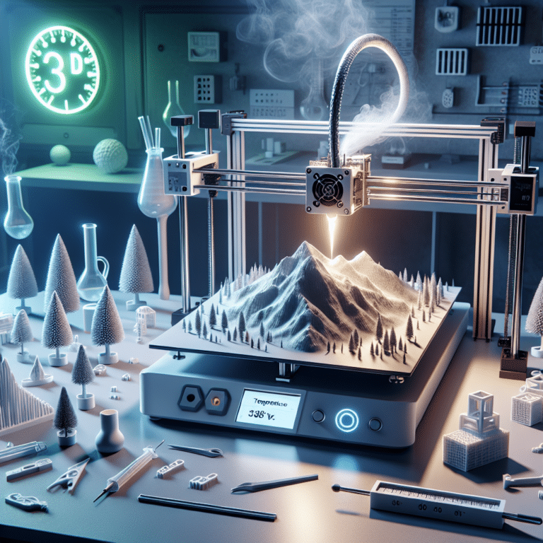 The Importance of Temperature in 3D Printing Miniature Terrains