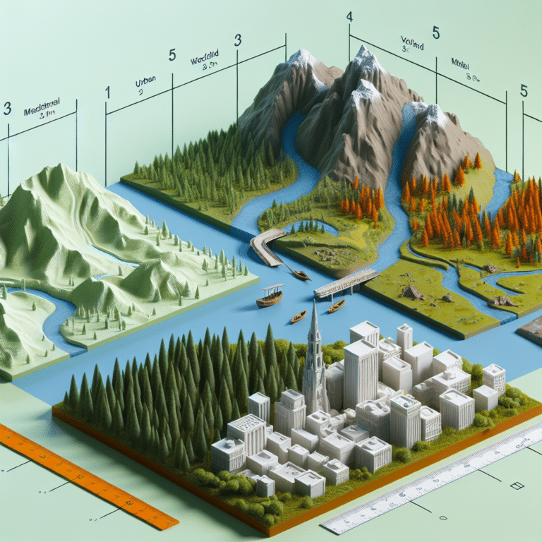 How to Create Realistic Scaling for RPG Terrains