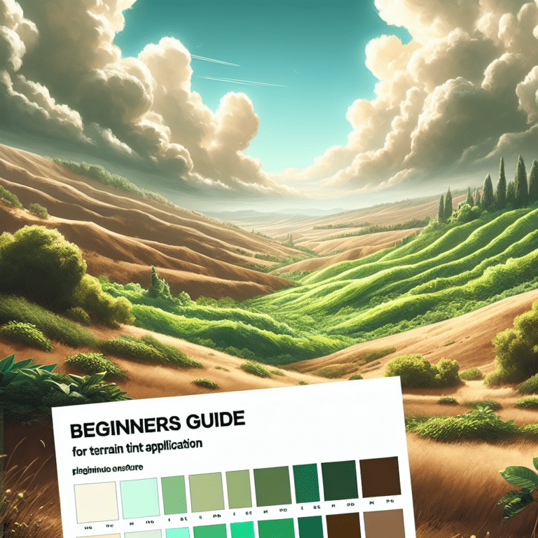 Getting Started with Terrain Tints: A Guide for Newbies