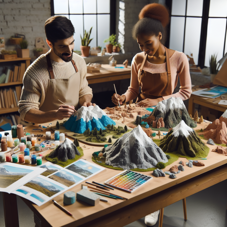 Creative Ways to Create Mountains and Hills for Your Tabletop