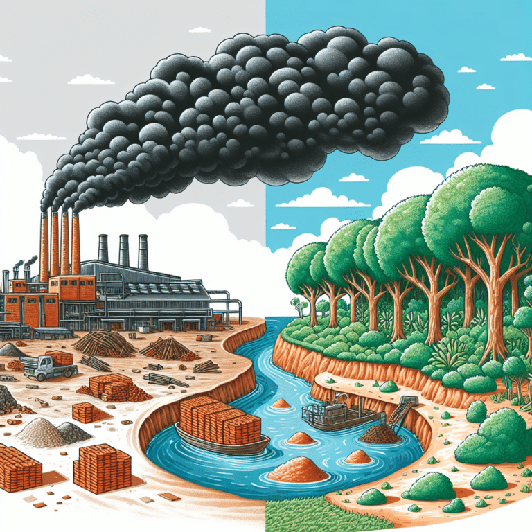 The Environmental Impact of Brick Production