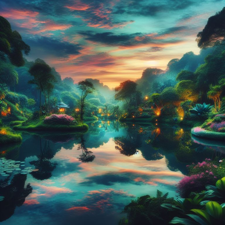 Light Reflection: The Calming Effect of Ponds