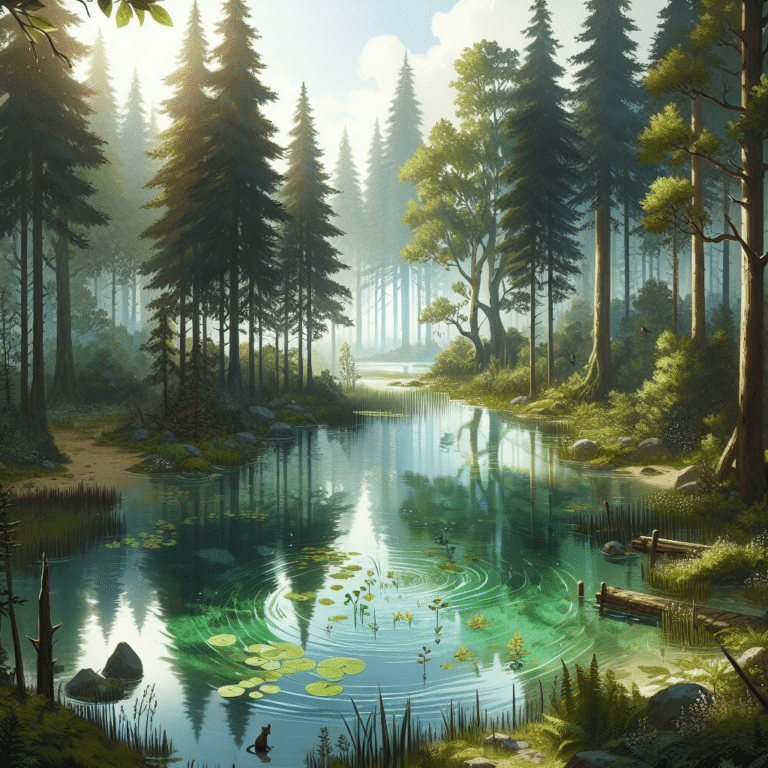 Making Immersive Forest and Lake Environments for RPG Gaming