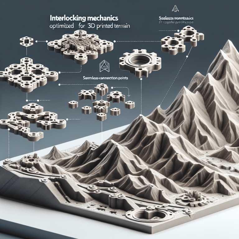 Interlocking Mechanics for Your 3D Printed Terrain