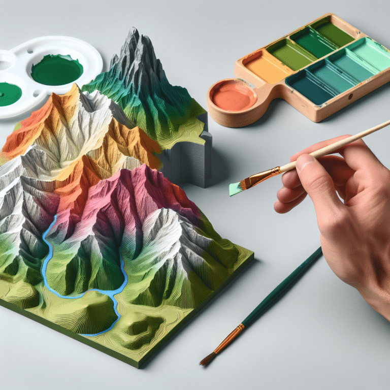 A Beginner's Guide to Painting 3D Printed Mountains