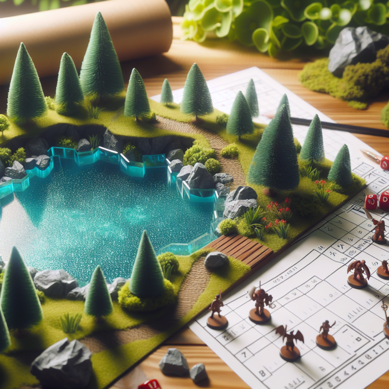DIY Terrain: Crafting a Realistic RPG Lake Setting