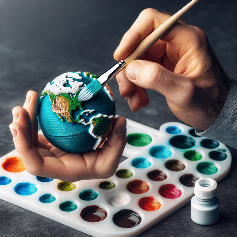 How to Paint Your Own 3D Printed World