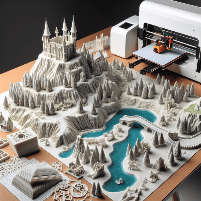 How to Utilize 3D Printing for Tabletop Game Terrain
