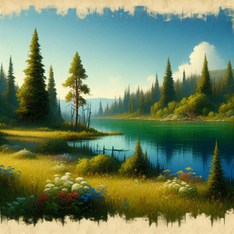 Building and Painting a Believable Lake Scene for RPGs
