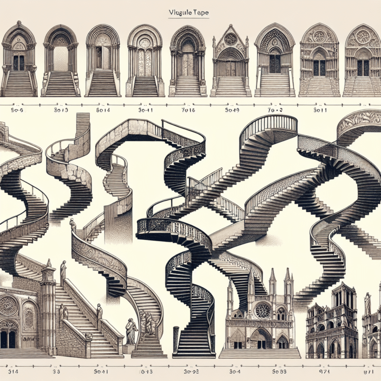 The Evolution of Stair Design through History