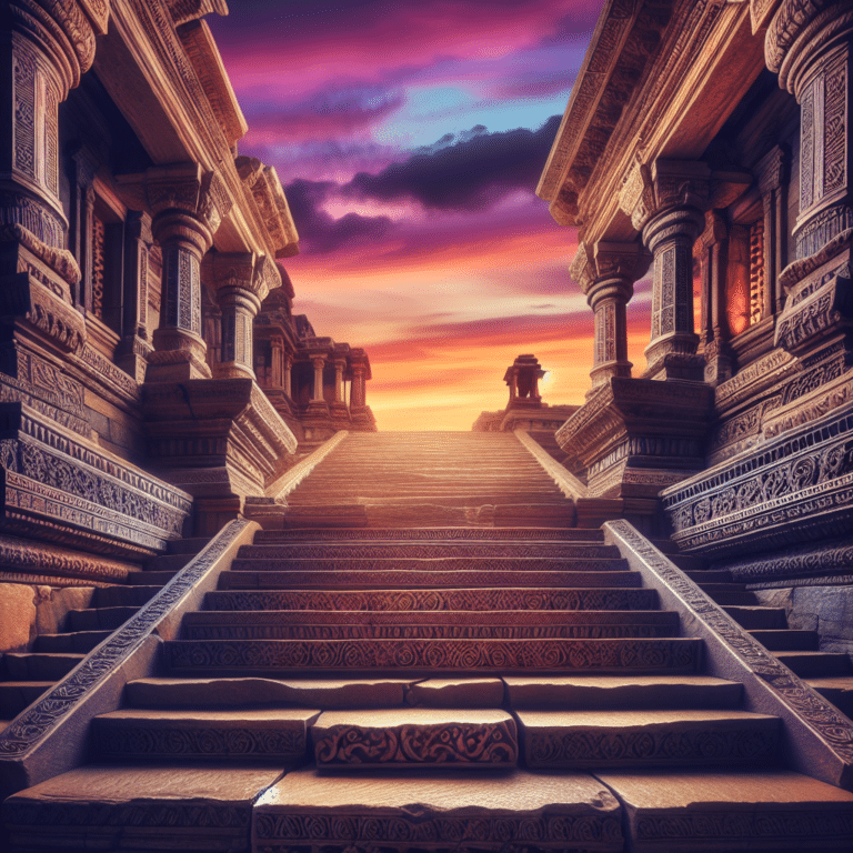  "The Significance of Stairs in Ancient Civilizations