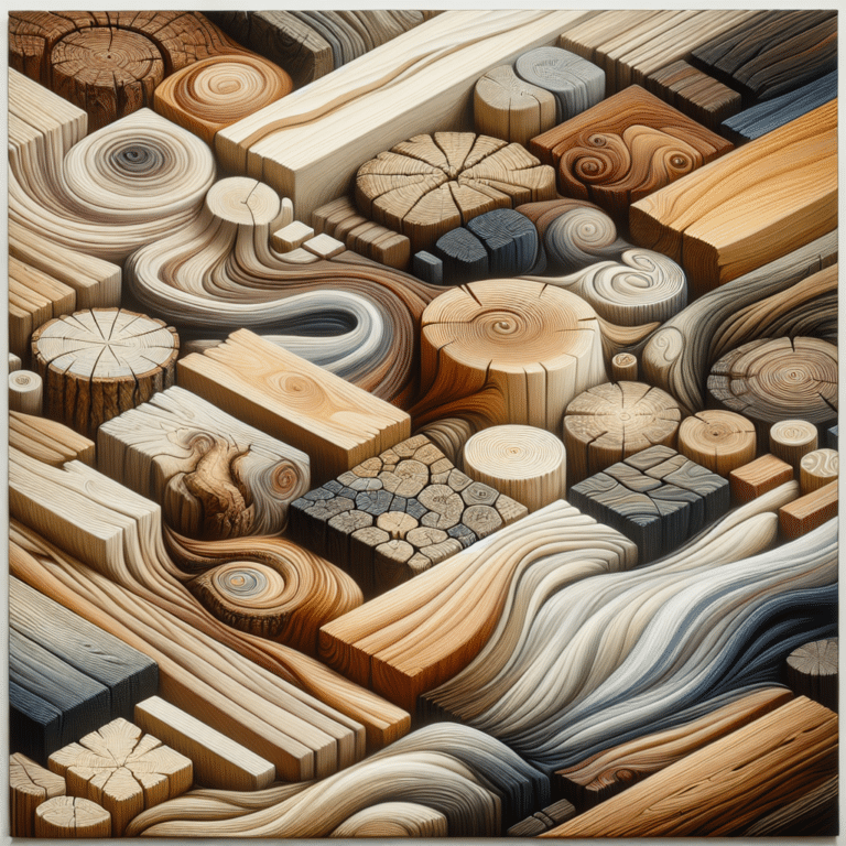 Mastering Wood Textures in Acrylic Painting