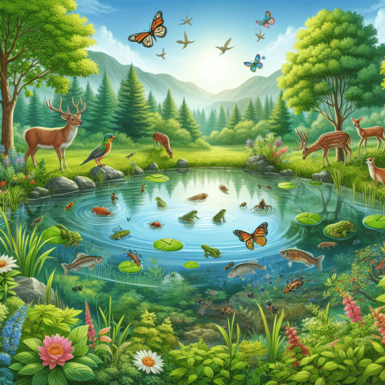 Attracting Wildlife: The Role of Ponds in Biodiversity