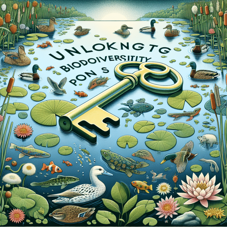 Unlocking the Biodiversity of Ponds