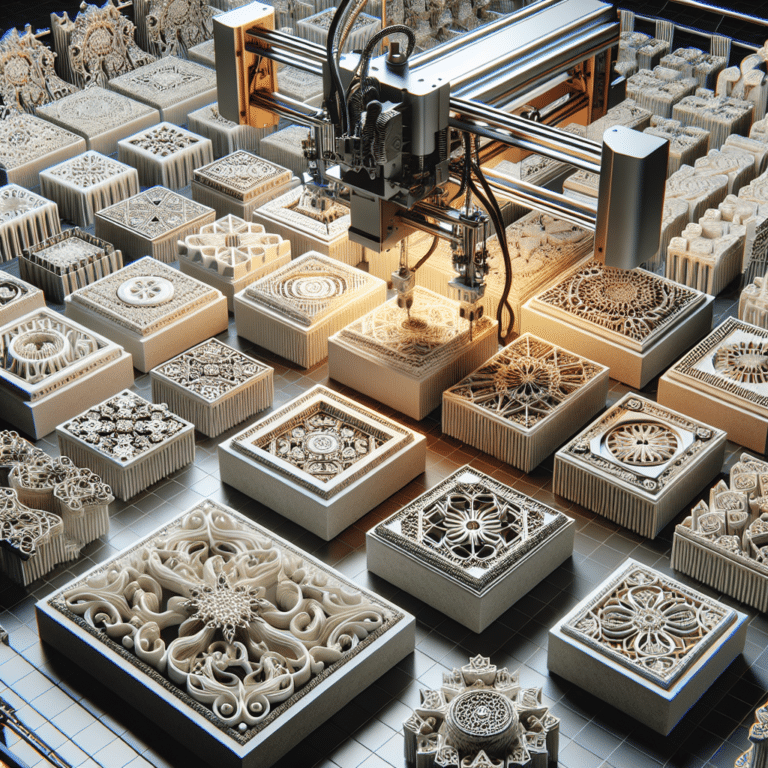 Exploring the Versatility of 3D Printing in Elevated Tiles Production