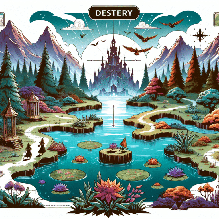 Creating Enchanting Lake Sceneries for RPG Boards