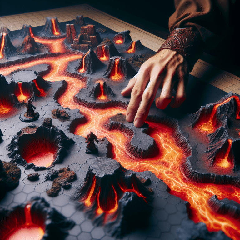 Crafting Volcanic and Lava Terrain for Fantasy RPGs