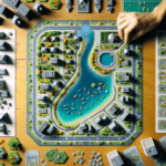 Incorporating Lakes in Your Miniature City Board Game