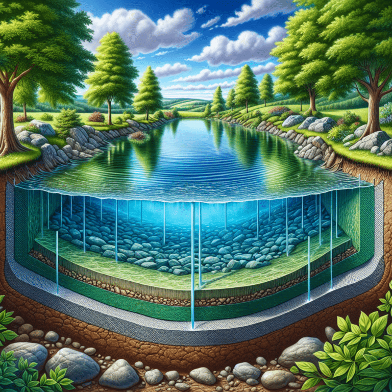 Pond Liners: A Vital Component for any Pond