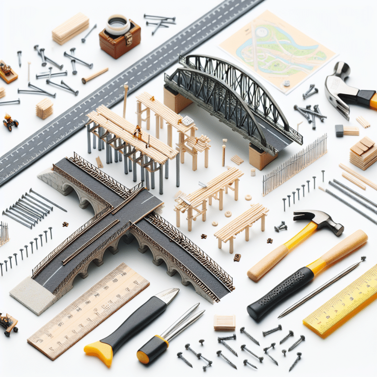 DIY: Constructing Bridges and Elevated Platforms for Miniatures
