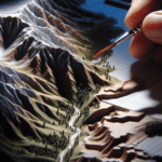 Creating Depth and Shadows in Miniature Terrain