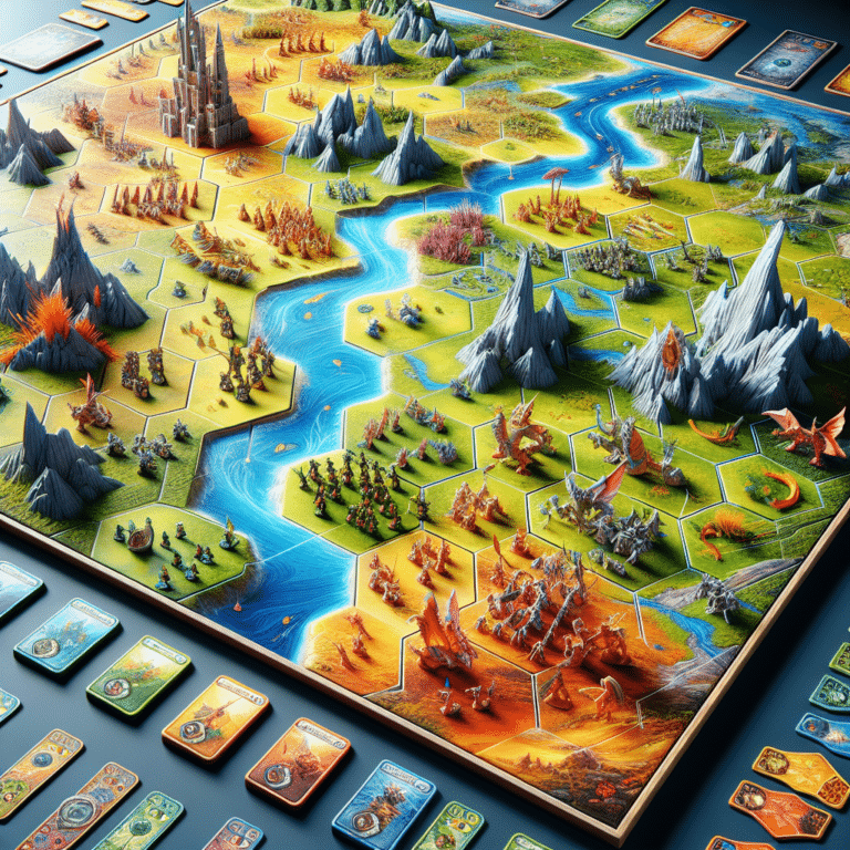 Crafting Dynamic Battlefield Scenery on Board Games