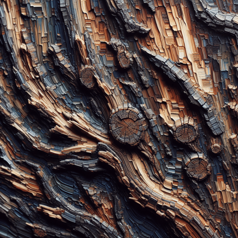 Rendering Realistic Tree Bark with Oil Paints